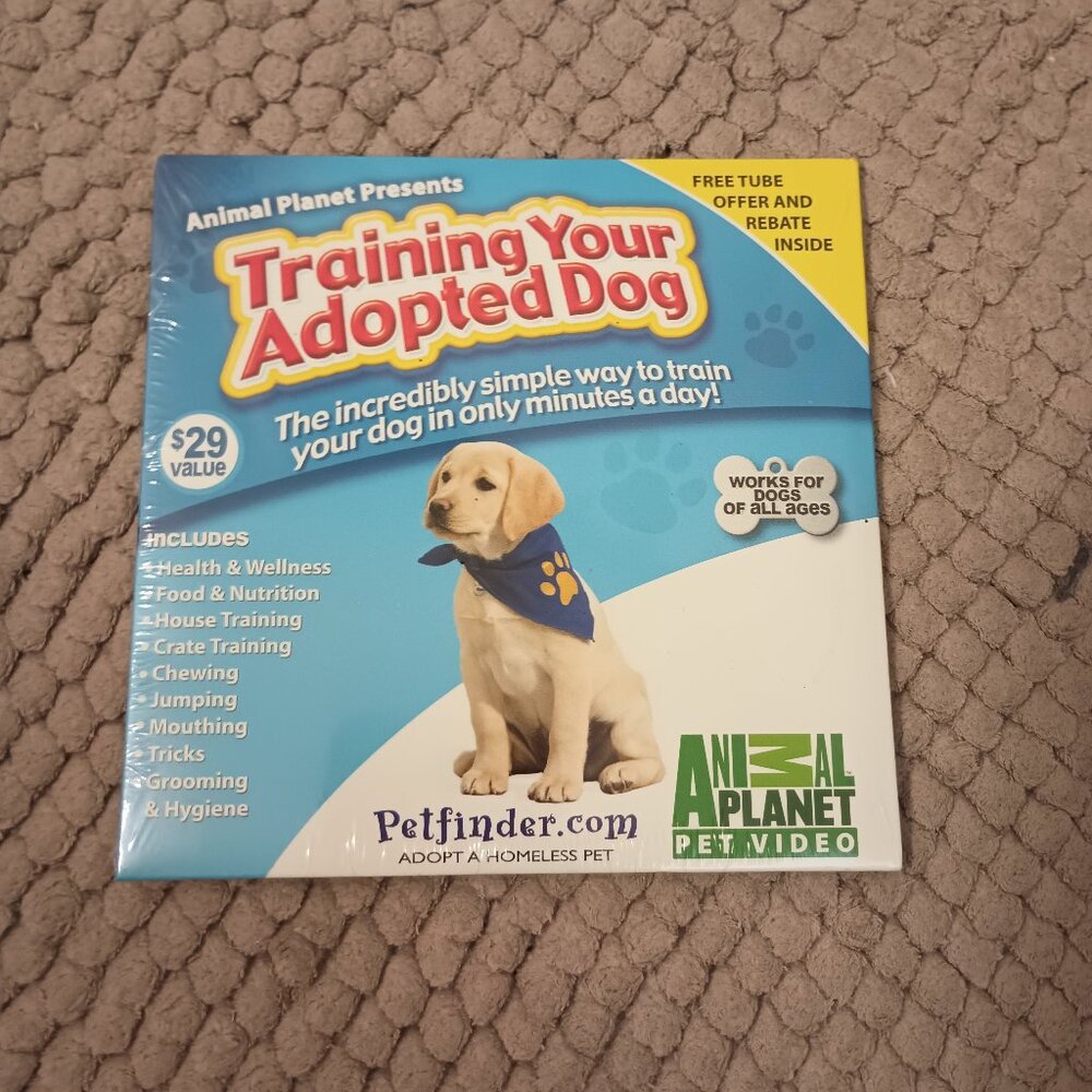 NEW dog training DVD